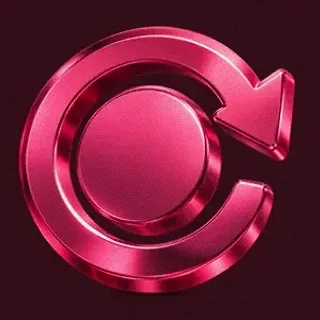 Gold circular arrow — Run4Win